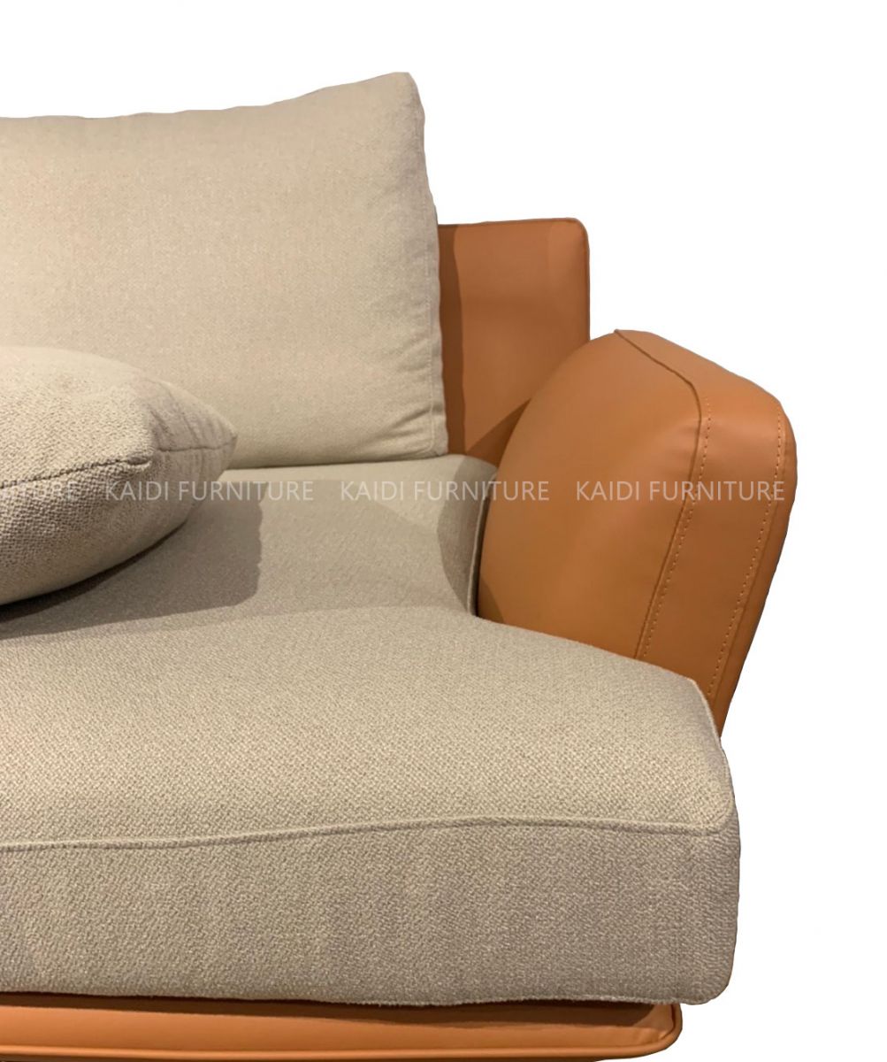 布沙發｜K23-001 瓦雷澤義式L型布沙發｜凱迪家具